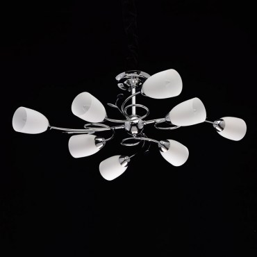 Люстра потолочная DeMarkt 638012808 Олимпия 8x60W E14